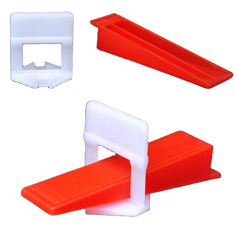 Plastic tile leveling system / clips and wedges ceramic tile leveling /install tools tile leveling system spacer