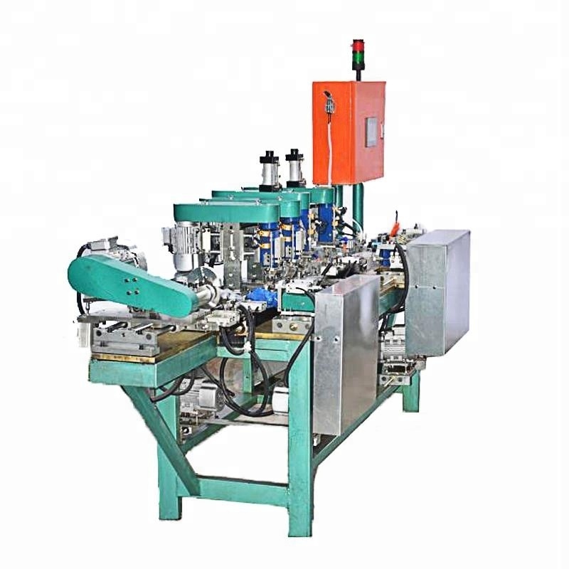 Automation equipment Automatic cutting drilling tapping machine production brass bus bar terminal Automation machine