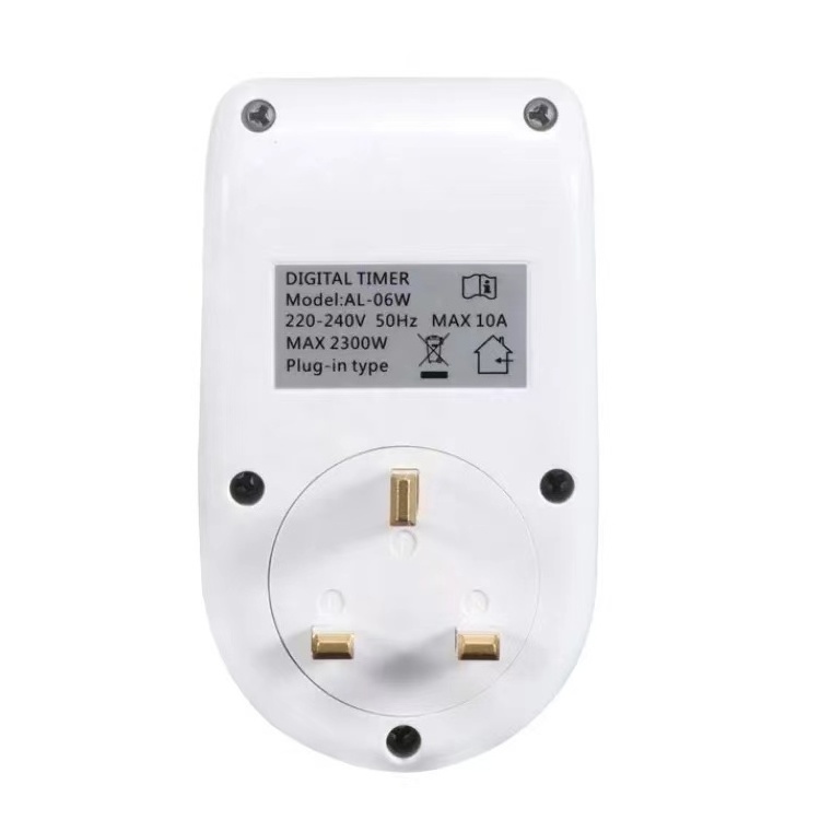 Multi-functional Automatic Digital Timer Plug Sockets Switches for Home 7 Days Weekly Programmable Timer Switch