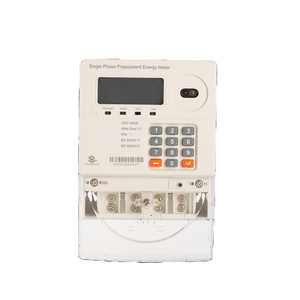 Single Digital STS Energy Meter Single Phase Prepaid Electric Meter Prepaid Electricity Payment Meter