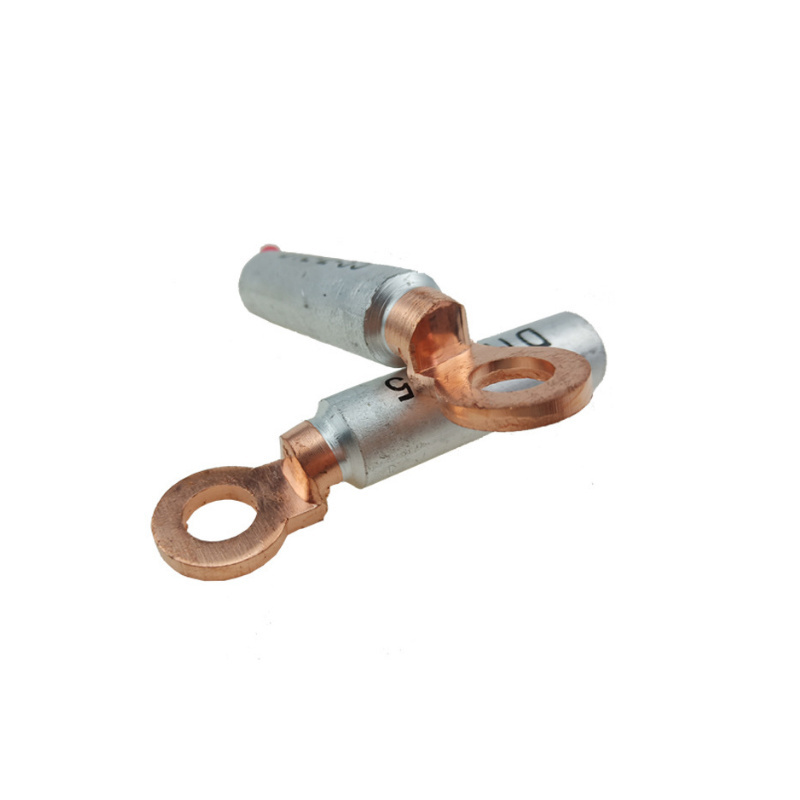 High Quality DTL-2-35/2-70 Bimetallic Crimp Terminal Lug Copper and Aluminum Cable Terminals for Connecting Cable