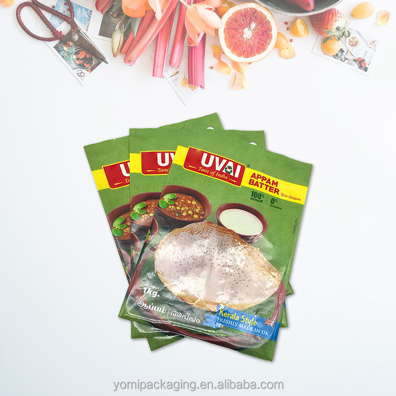 Yomi bread plastic bag tortilla packaging plastic bags customized printed plastic packaging