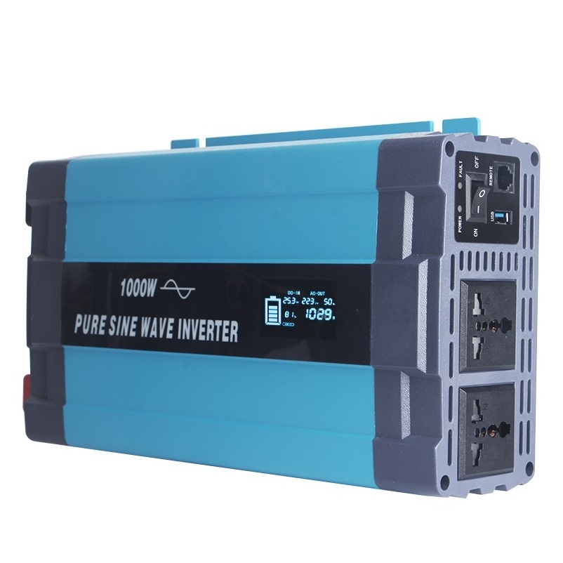 inversor 12V 24V 48V TO 110V 220V dc to ac solar inverters 300W 500W 1000W 2000W 2500W 3000w 5000W pure sine wave power inverter