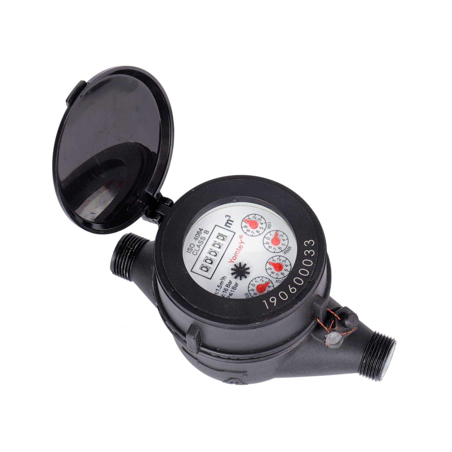 Hot Sale 25mm Cold Water Meter High-Precision Multi Jet External Adjustable Wet Water Meter