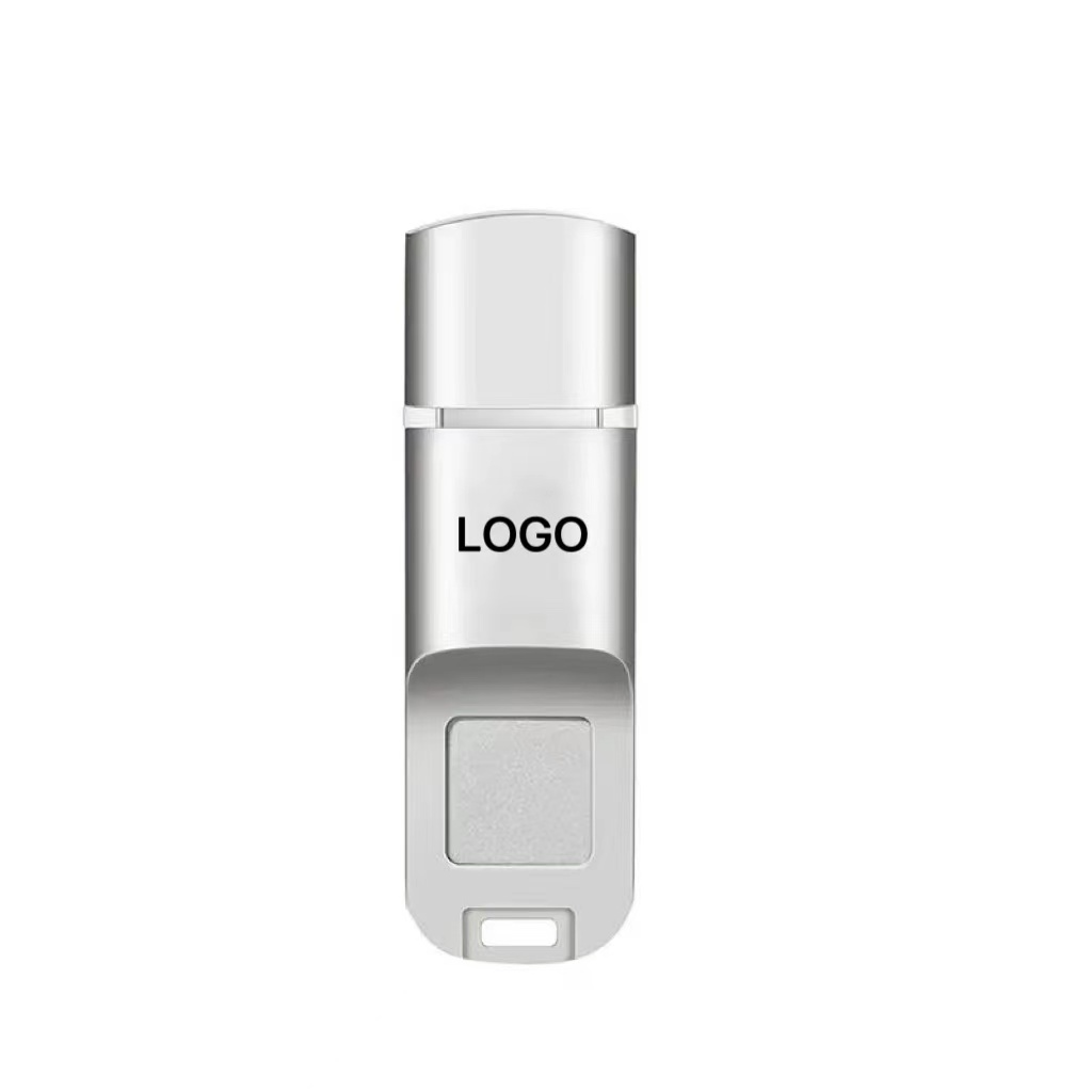 Wholesale Usb Stick 32GB 3.0 Fingerprint USB Flash Drive with Custom Logo 64GB Pendrive for Corporate 128GB Memory Stick Gift