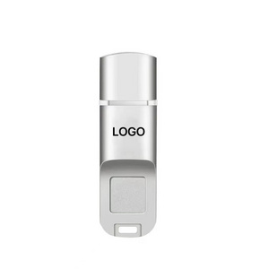 Wholesale Usb Stick 32GB 3.0 Fingerprint USB Flash Drive with Custom Logo 64GB Pendrive for Corporate 128GB Memory Stick Gift