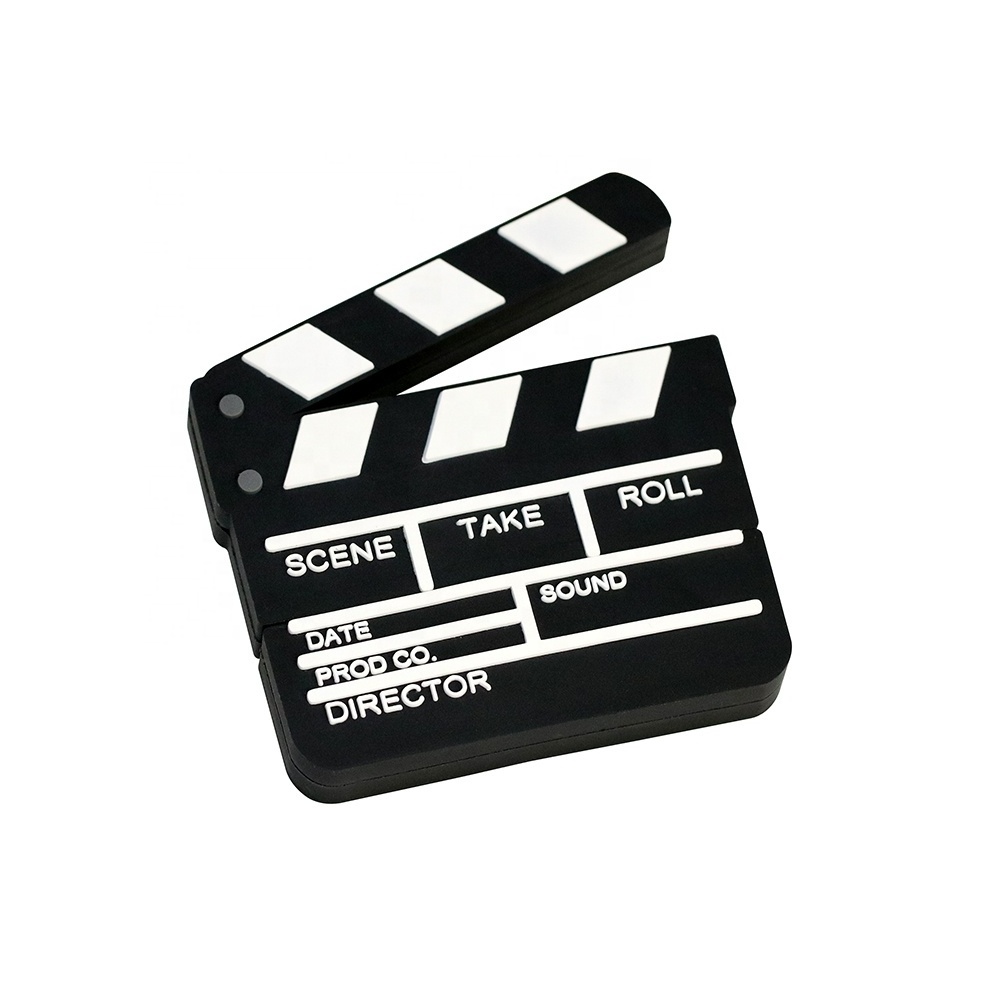 YONANSON Movie Clapper Board New USB Flash Drive Custom PVC Pendrive Creative USB Stick Gifts