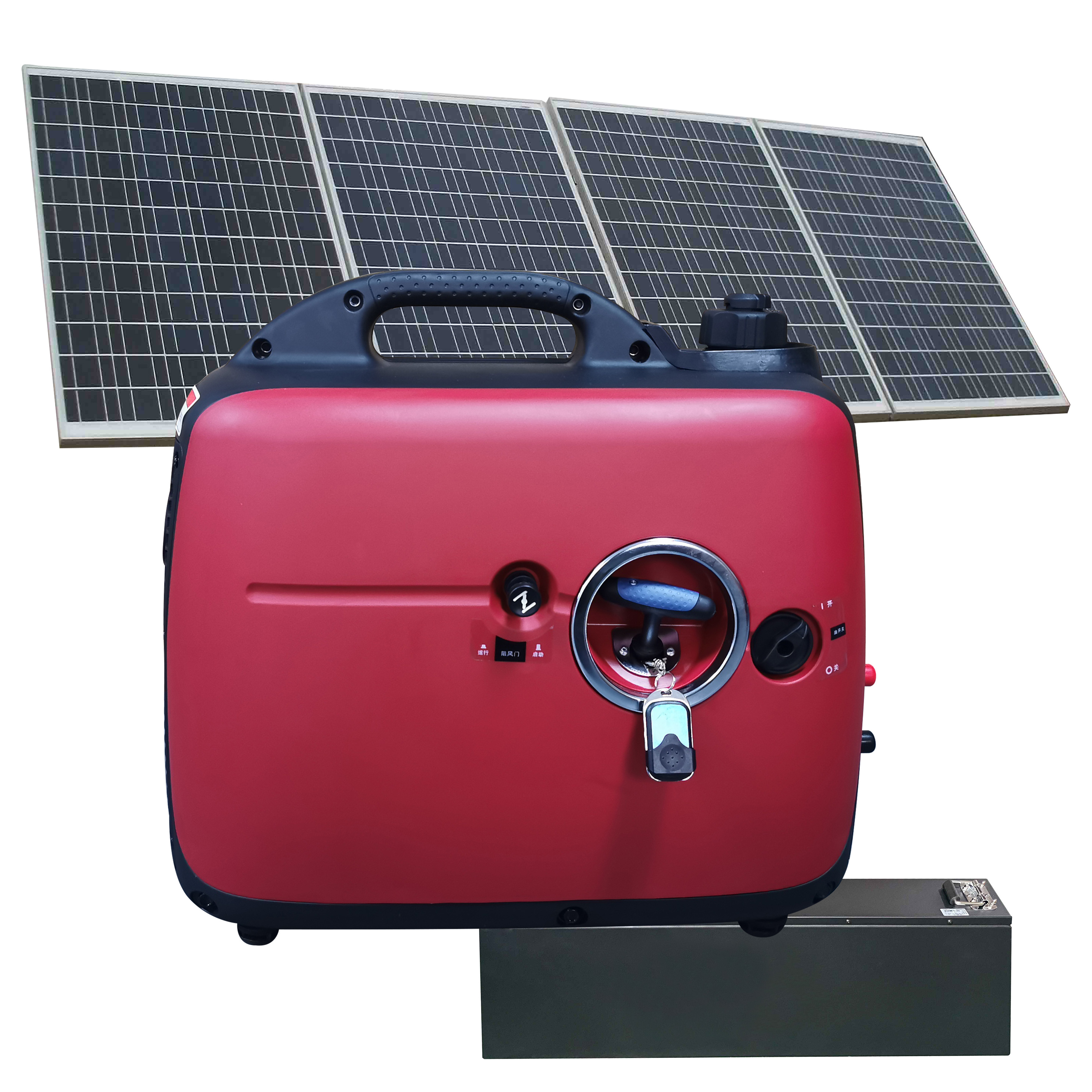 12V 24V 48V 60V 72V DC gasoline generator for Hybrid Solar power station