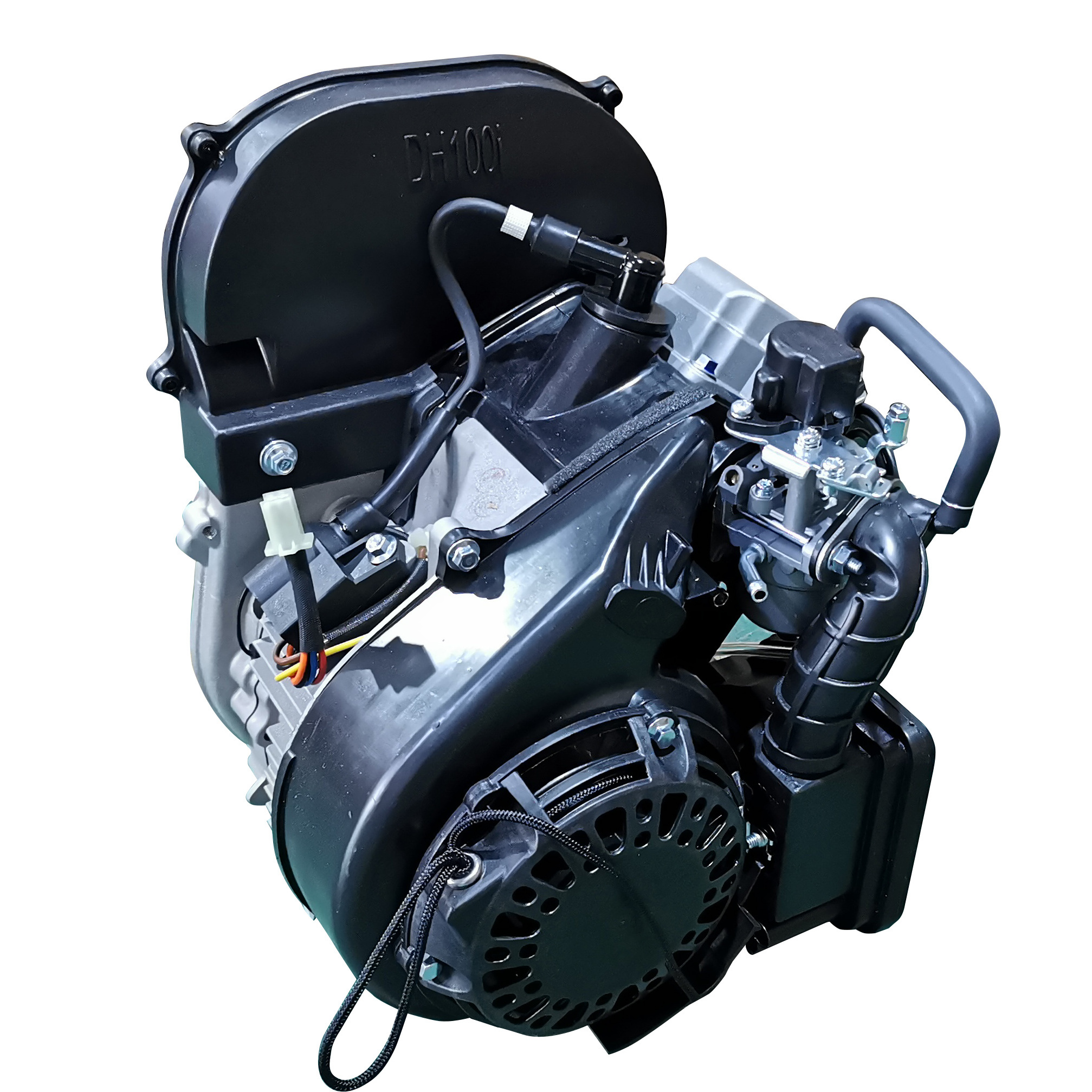 Hybrid motorcycle engine 1kW 2kW 4kW 60V 72V 96V Extended range generator for Electric motorcycle and ebike