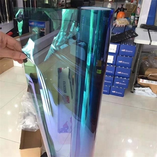 Chameleon windows tinting solar car solar film glass protection chameleon car window film