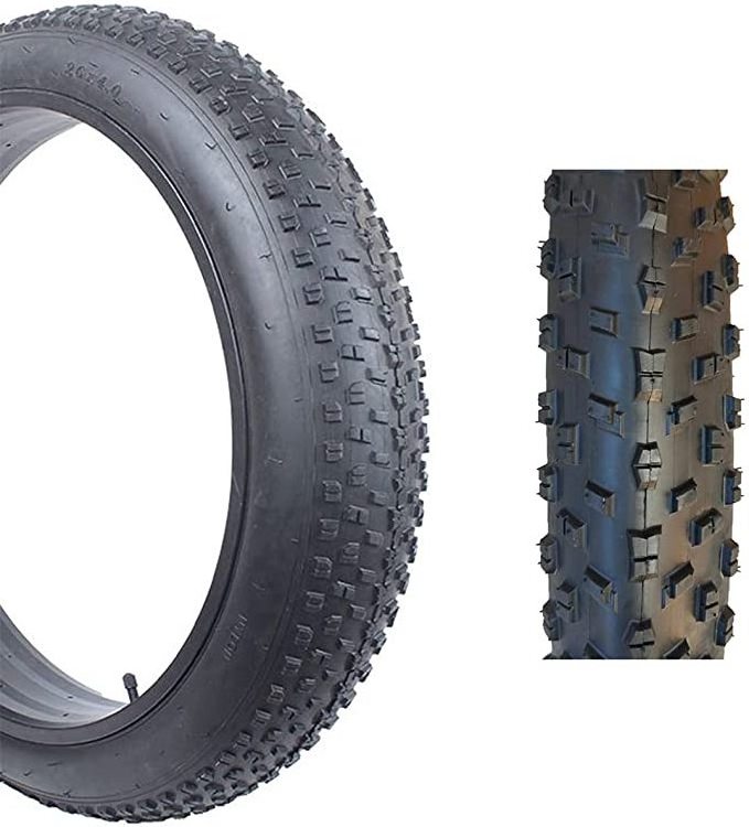 Fat bike Tire 26x4.0  MTB Bicycle Widen Compatible Wide 26x4.0 Mountain Snow Bike tire