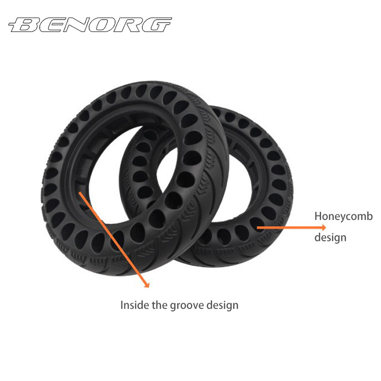 High quality Honeycomb Rubber Solid Tires 8 inch for Electric wheelchairs 8.0x2.0 Tire Tubeless Tyre for robots