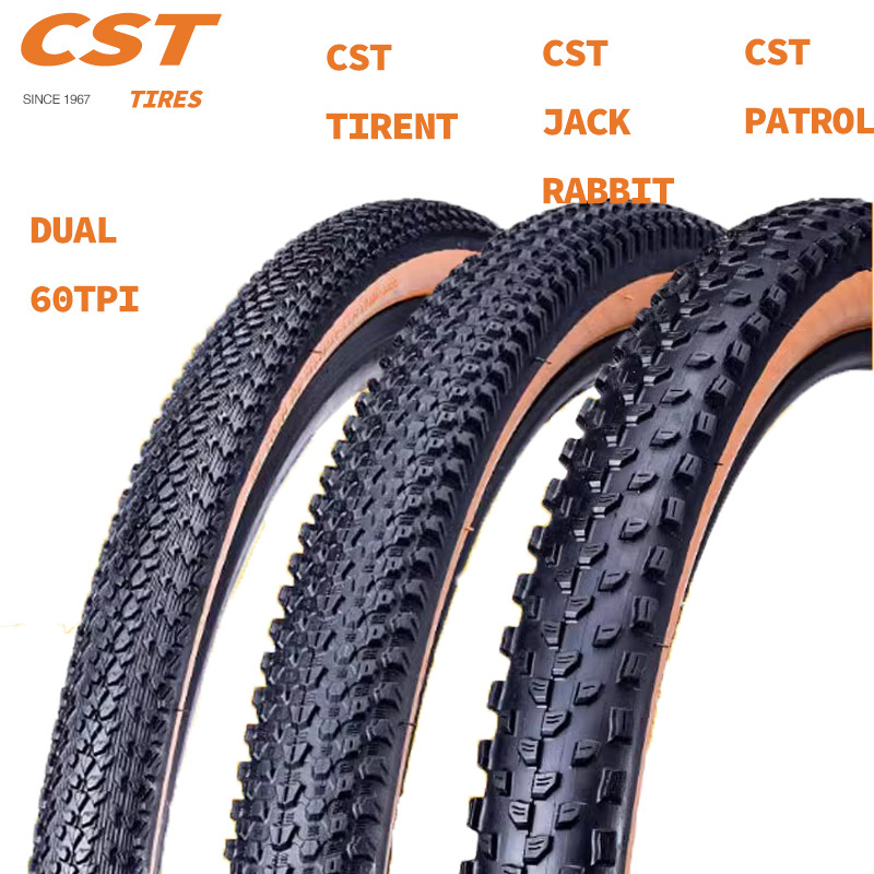 Original C S T Brown retro Tyres   C1747 C1846  60TPI PATROL JACK RABBIT 26x2.125 27.5X2.25 29X2.25 tires for Mountain bike