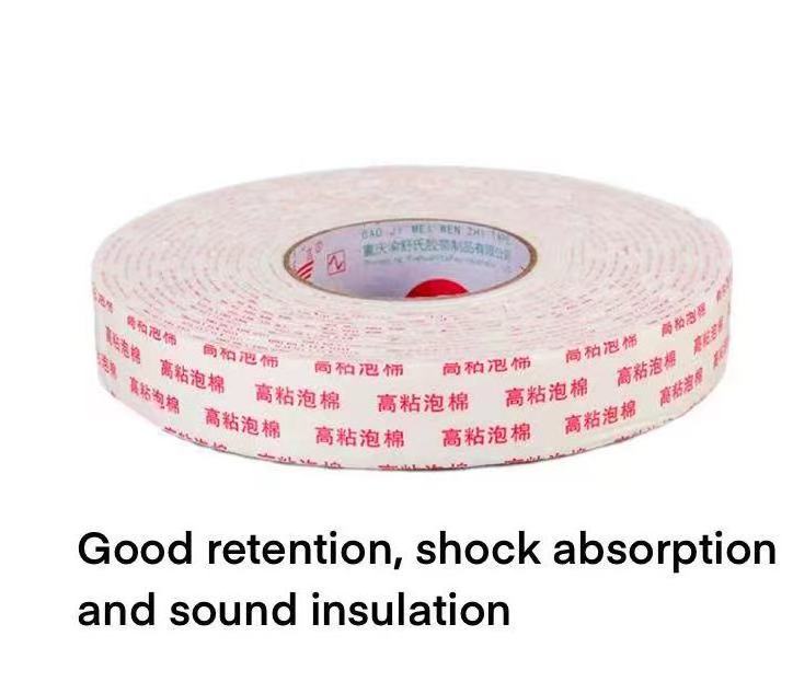 2024 Spot selling high adhesive wholesale advertising site fixed sponge double-sided adhesive foam tape Permanent adhesion