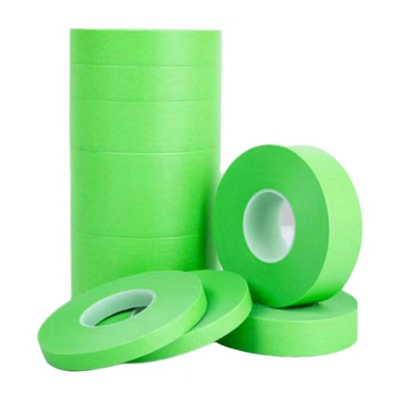 Hot China wholesale mask waterborne tape 2024 hot selling price good weak adhesive and paper tape