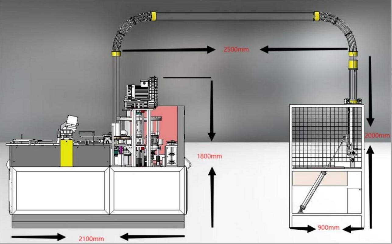 Factory Direct Fully Automatic 100-110pcs/Min High Speed Paper Cup Making Machine Cheap Paper Cup Manufacture Machine