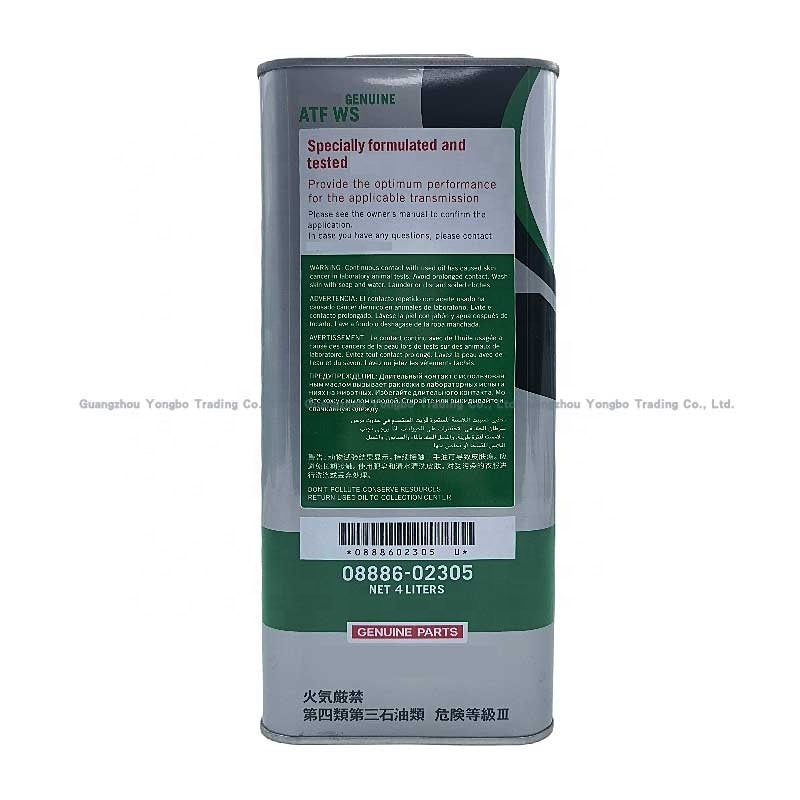 Toyota tietong 4 WS 08886-02305 atf l automatic transmission fluid