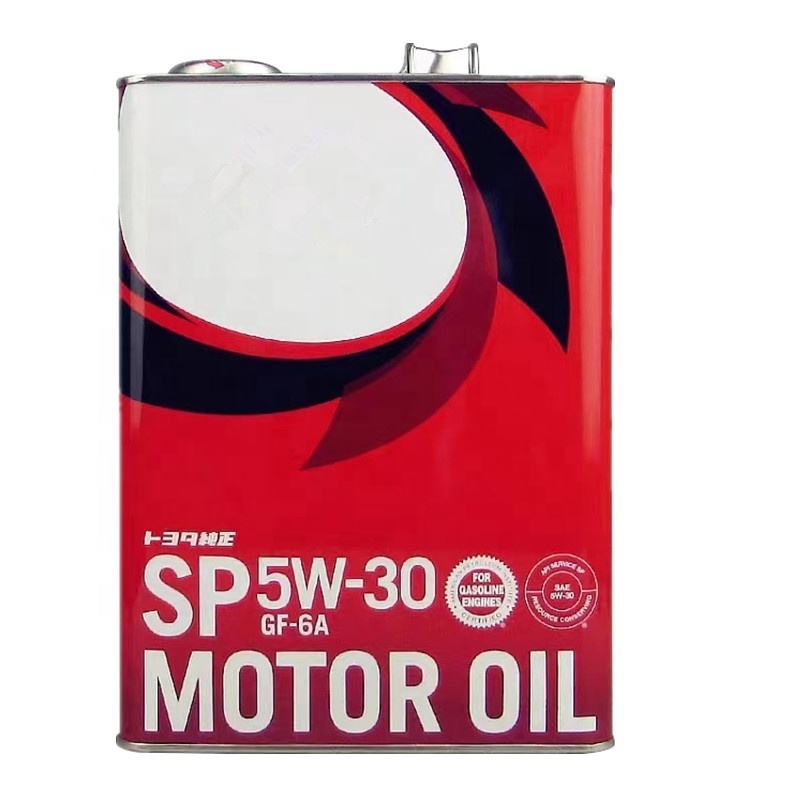 Toyota iron drum Japan fully synthetic engine oil lubricating oil SP5W30GF - 6 a4l08880-13705