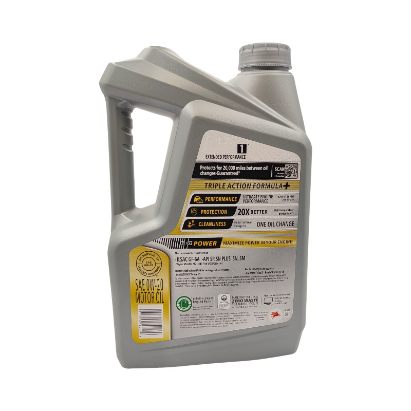 Mobil 4L  0W-20 Fully Synthetic Automotive Motor Oil Is Engine Oil