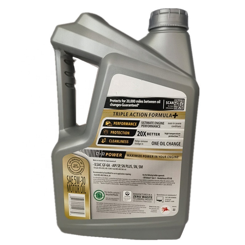 Mobil Oil 5W30 fully synthetic engine oil 4.73 liters of oil