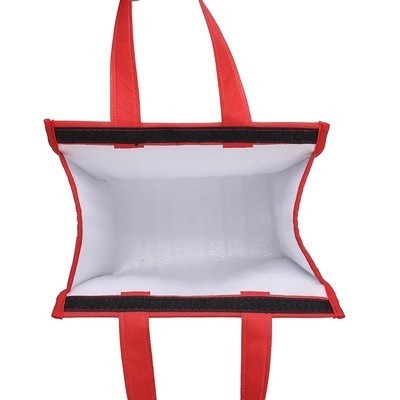 Insulated Reusable Grocery Picnic Zipper Cooler Bag Keep Warm Or Cool For Food