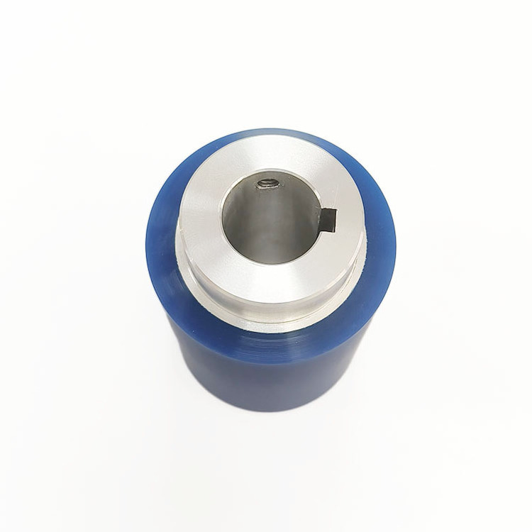 Customize Aluminum Stainless Steel core polyurethane wheel roller drive wheel PU rubber rollers