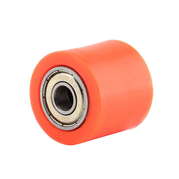 Customize Aluminum Stainless Steel core polyurethane wheel roller drive wheel PU rubber rollers