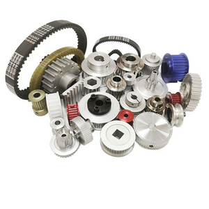 Durable timing belts and pulleys XXL XL L H aluminum stainless steel timing pulley