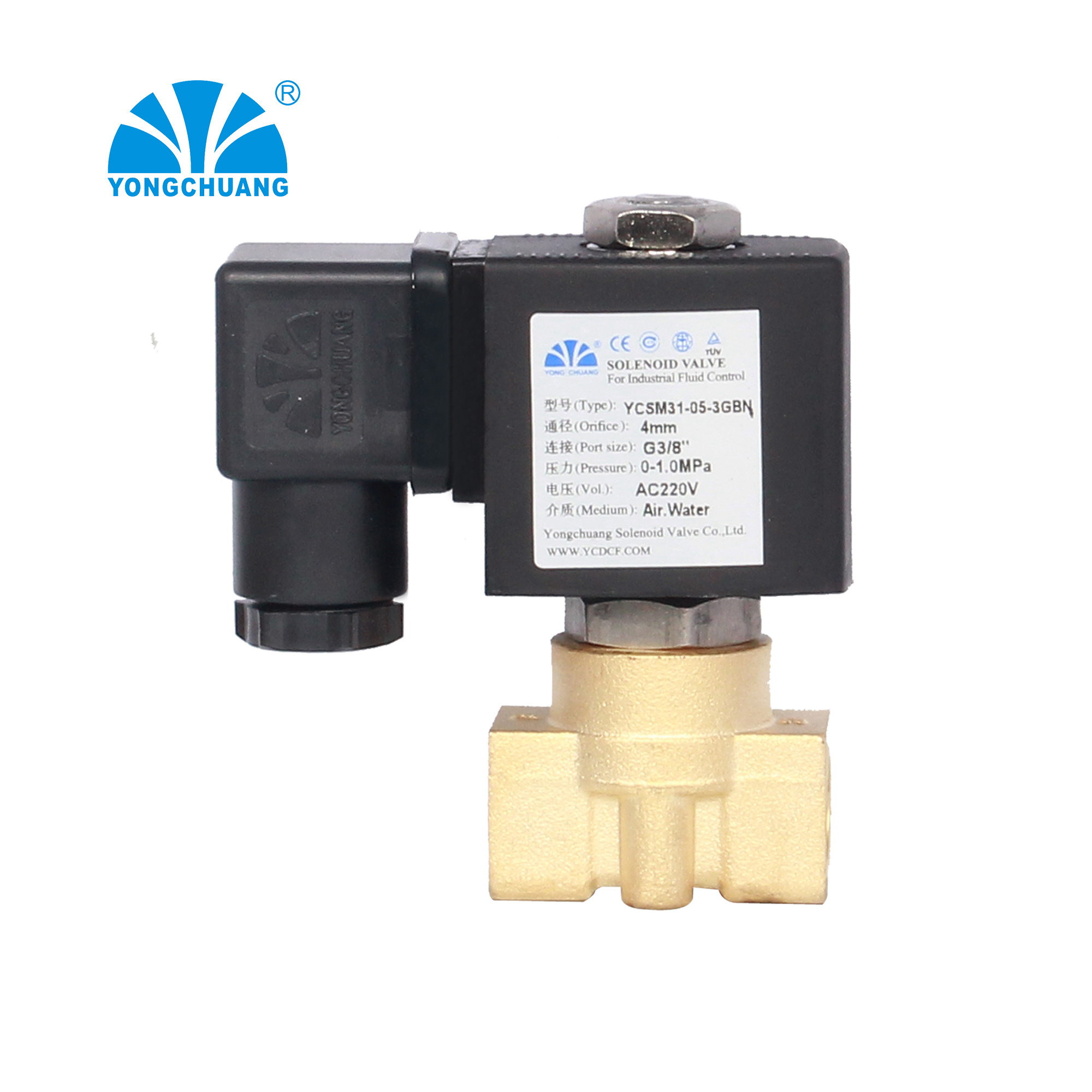 ac 220v zero pressure air silicone solenoid valve 24v coil espresso machine water vending machine