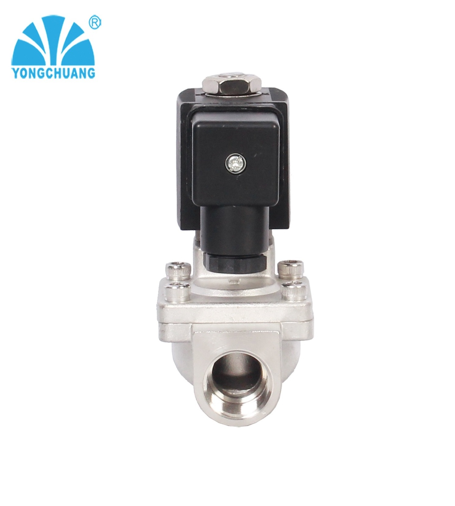 Yongchuang YCD11/21series 2 way 12V 220 volt food grade water Stainless steel fast switching solenoid valve