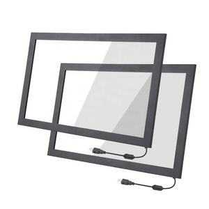 17 Inch Multi Points IR Touch Screen usb free driver Infrared Touch Screen Panel with Tempered Glass