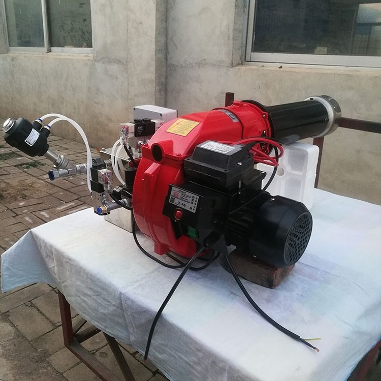 Waste oil burner with air compressor for  Bakery oven   Steam boiler from China mailland