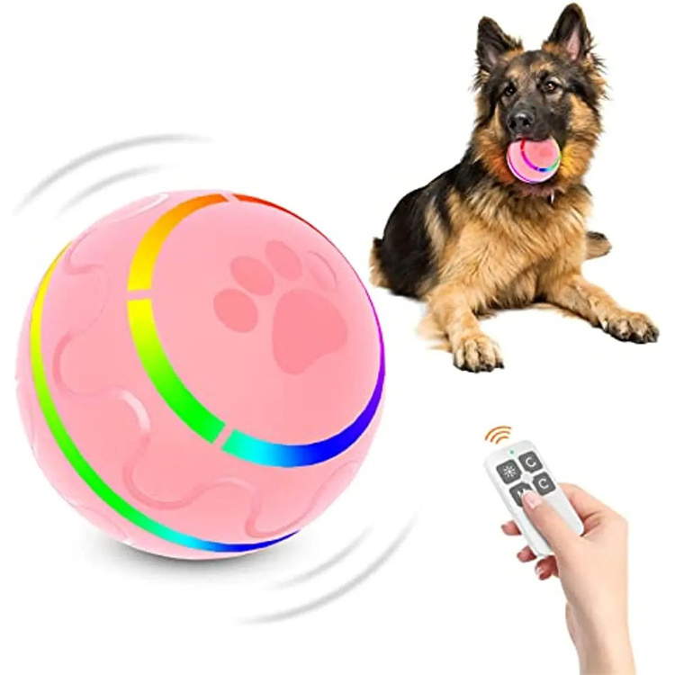 Pet Accessories Remote control Cats Dogs Glow YO YO Toy Ball USB Charging Smart Electronic Pet Ball LED light Up Ball