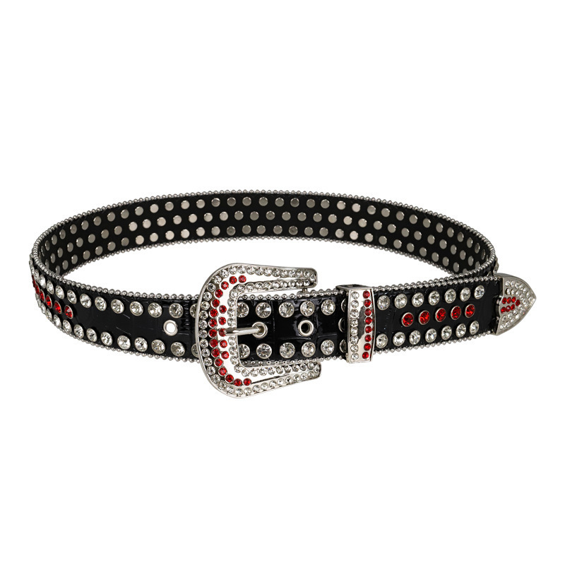 2021women or man belts rhinestone  rhinestone belt  bb simon belts rhinestone women