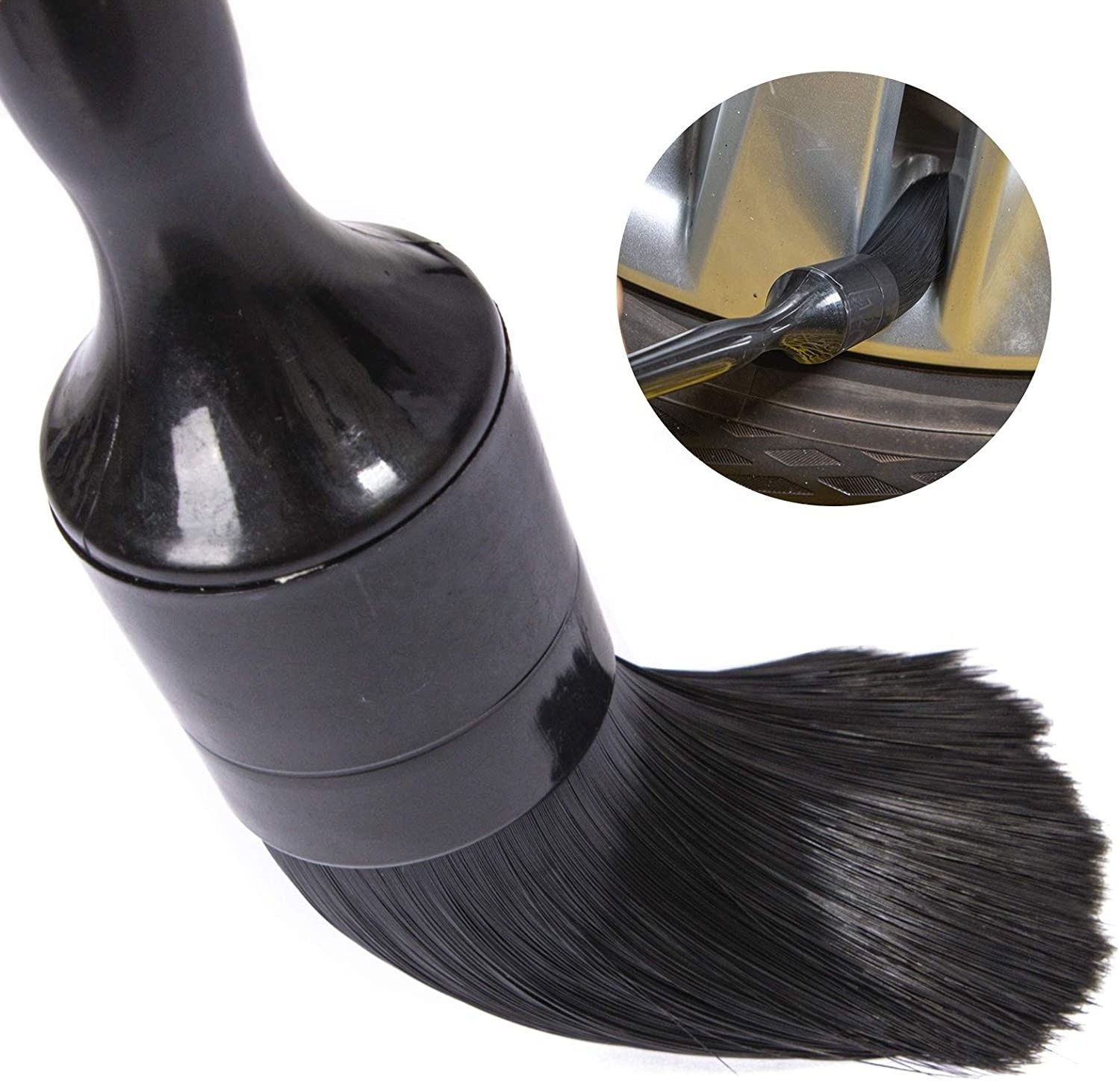 CIC Top Seller 2023 Wholesale 5 PCS Car Detail Cleaning Brush for Wheel, Exterior Interior Auto Detailing Brushes Set