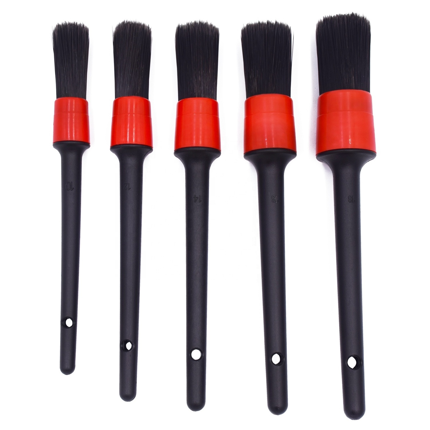 CIC hot selling Detailing Brushes Car Wash Brush 5PCS Cleaning brush set for wheels tire car engines