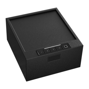 Customizable Drawer Safe with Biometric Fingerprint Lock, Top Opening Gun Safe