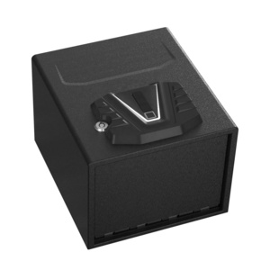 Gun Security Safe, Quick-Access Firearm Safety Device with Biometric Fingerprint & Digital Key Pad