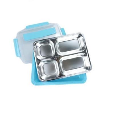 YongFa Stainless Steel Hot Lunch Box Tiffin 4 Contenter 2-5 Compartment Lunch Bento Box Food Storage