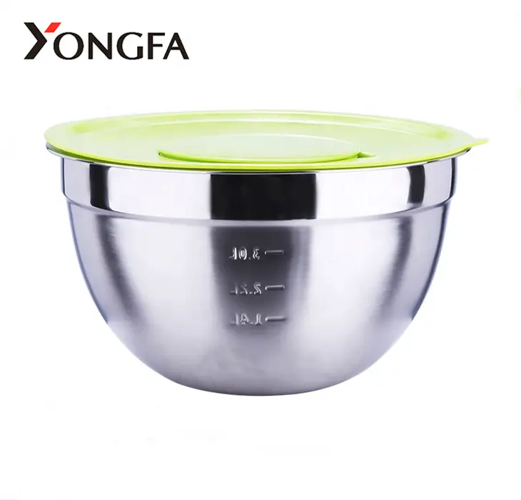 Kitchen Accessories Stainless Steel Big Fruit Mixing Salad Bowl /Stainless Steel Serving Bowls