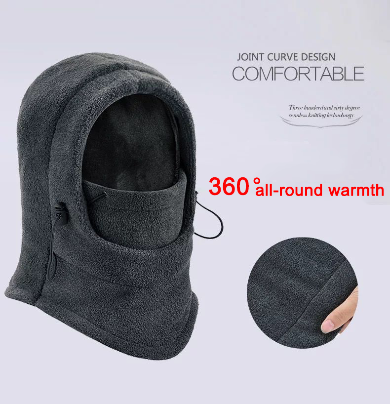 Hot sale polar fleece balaclava for winter Multifunctional hats and neck warmer