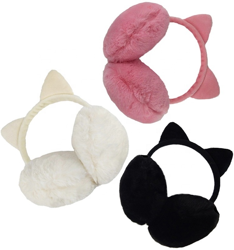 Wholesale fashion winter multi-functional comfortable cheap keep warm fancy adult earmuff