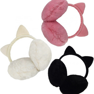 Wholesale fashion winter multi-functional comfortable cheap keep warm fancy adult earmuff