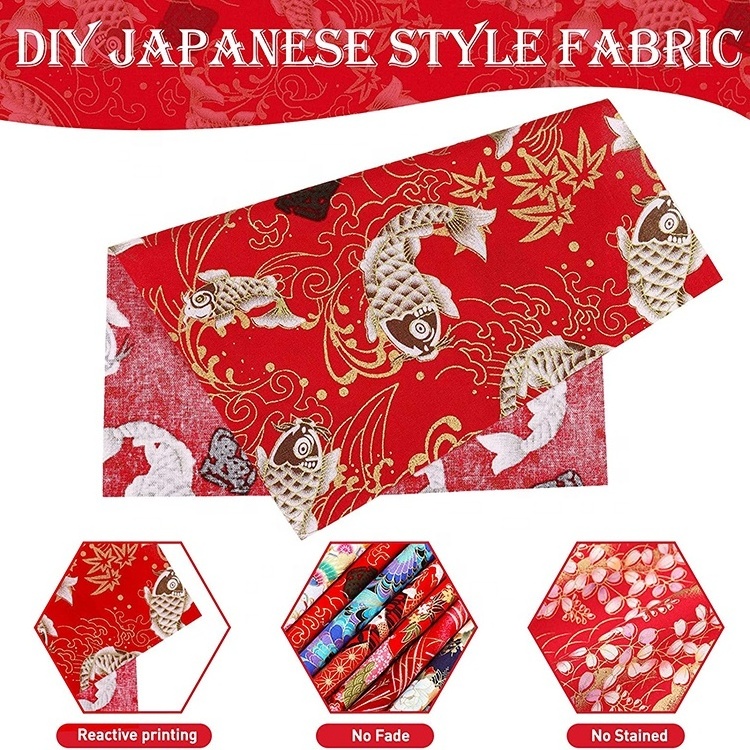 Wholesale Japanese bandana printed gift wrapping scarf custom bandana