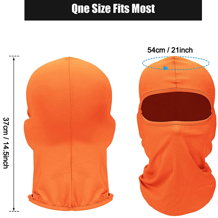 Windproof Wholesale Winter 1 hole Full Face Cover Ski Mask Balaclava for Outdoor Sports