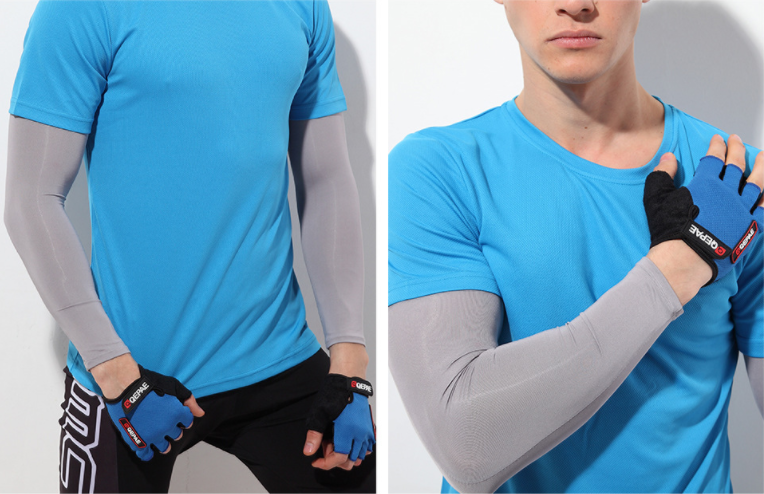 Top Sale Cycling Sports Sleeve UV Protection Arm Cover Summer Nylon Seamless Cooling Sleeves