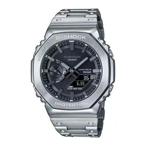 G 4/5 generation Gshock Ga 2100 Stainless steel modified accessory Metal silicone strap case Gshock