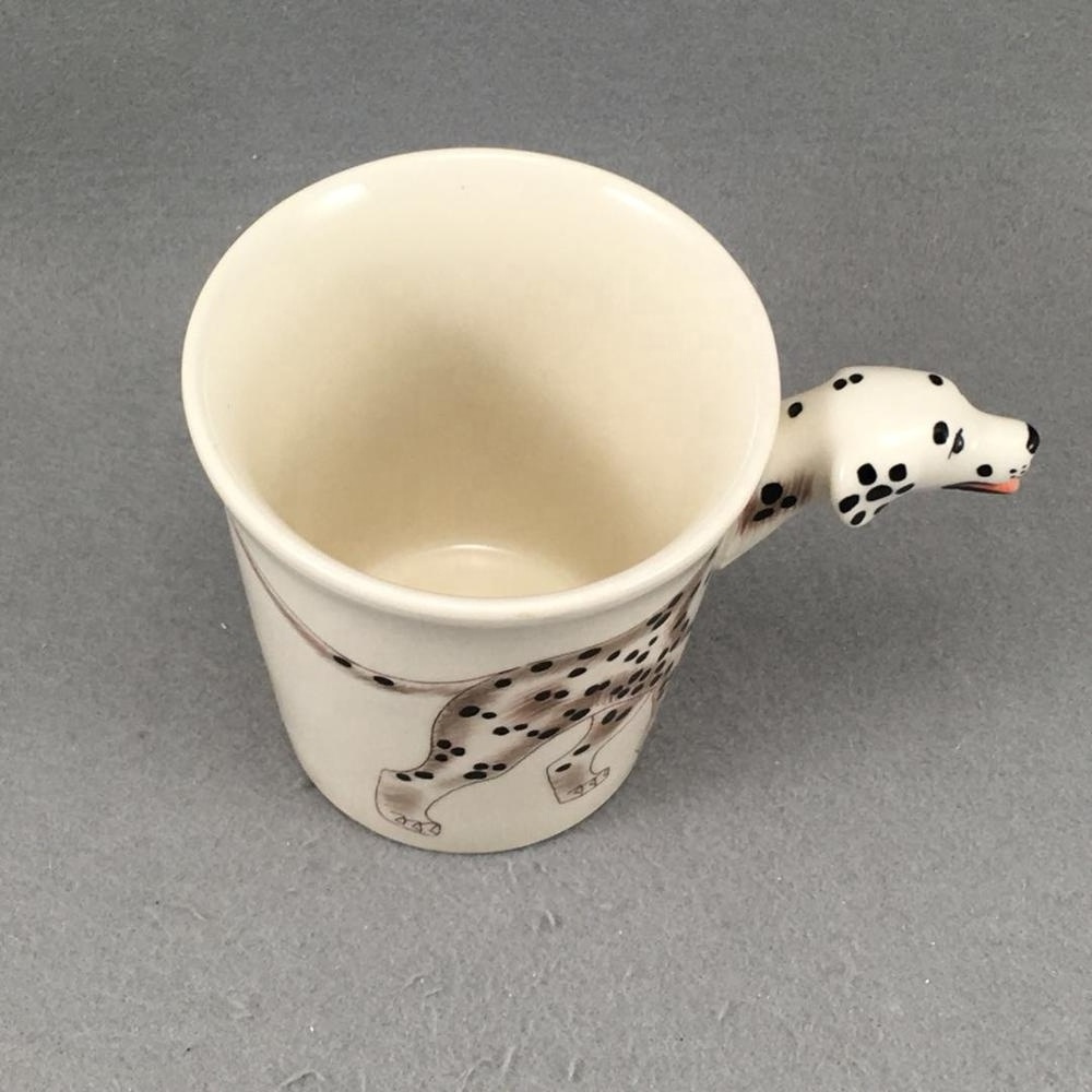 2019 new design 10 oz 3d ceramic dog mug