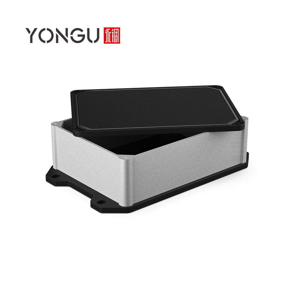 Yonggu L08 170*125MM Custom Electrical Equipment Boxes Aluminium Electronic Enclosures Outdoor Waterproof Ip68 Enclosure Box