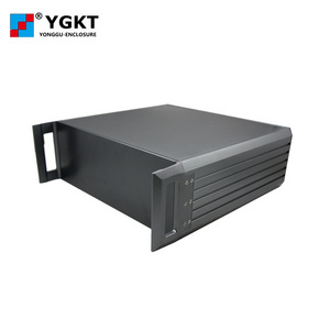 445*133.4-302mm power control switch box / 84H aluminum junction housing electronics enclosures 19 inch rack instrument case